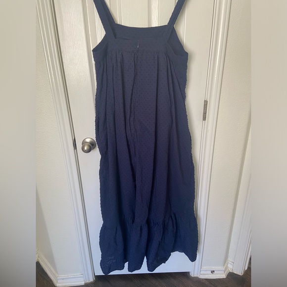 LDT “Blair” Square Neck Tiered Waistless Maxi Dress - Picture 4 of 4